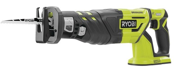 

Пила сабельная Ryobi ONE + R18RS7-0 18В, ход 30мм, 210мм, 3200 об / мин, бесщеточный (без АКБ и ЗУ)