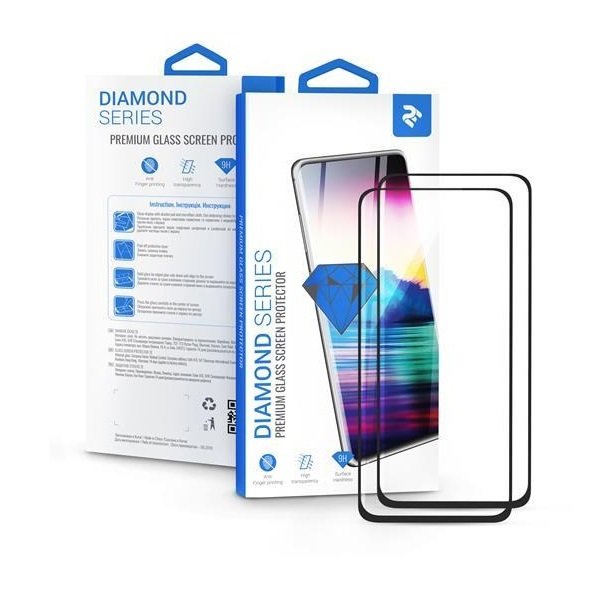 

Комплект защитных стёкол 2E для TECNO Spark4 (KC2) 2.5D FCFG Black Border