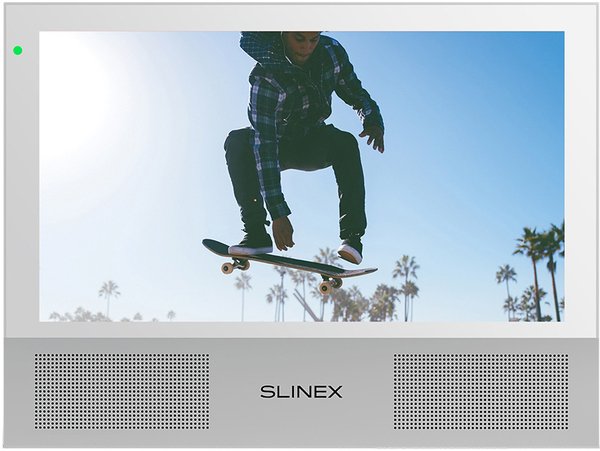 

Комплект видеодомофона Slinex Sonik 7 White + Панель Slinex ML-20HD Silver Black