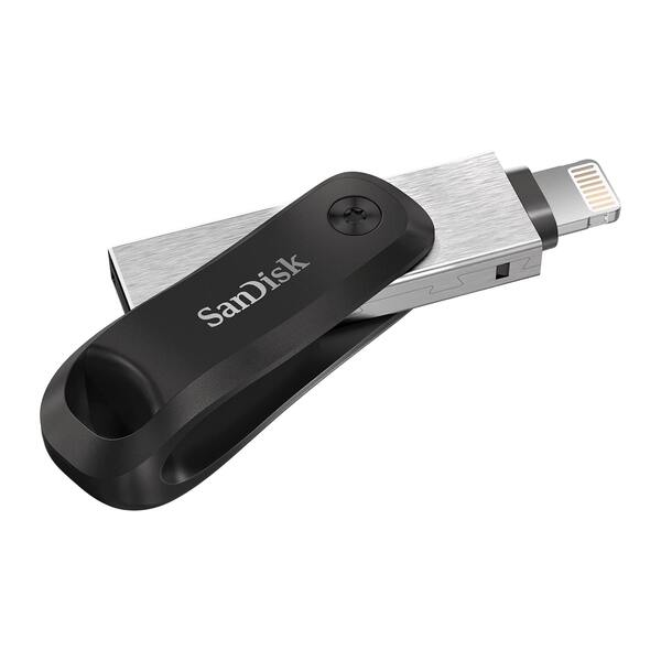 Акція на Накопитель USB SANDISK 64GB iXpand Go USB 3.0 /Lightning Apple від MOYO