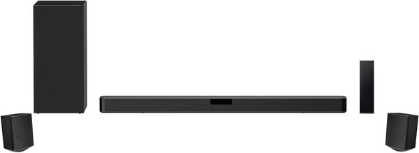 Акція на Саундбар LG SN5R 4.1-Channel 520W Subwoofer від MOYO