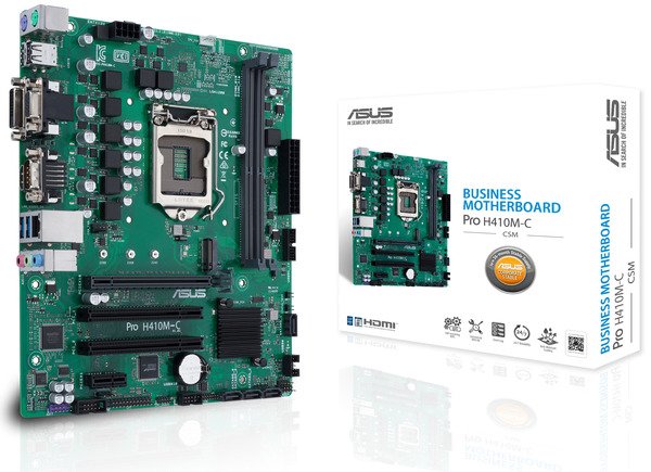 

Материнcкая плата ASUS PROH410M-C/CSM