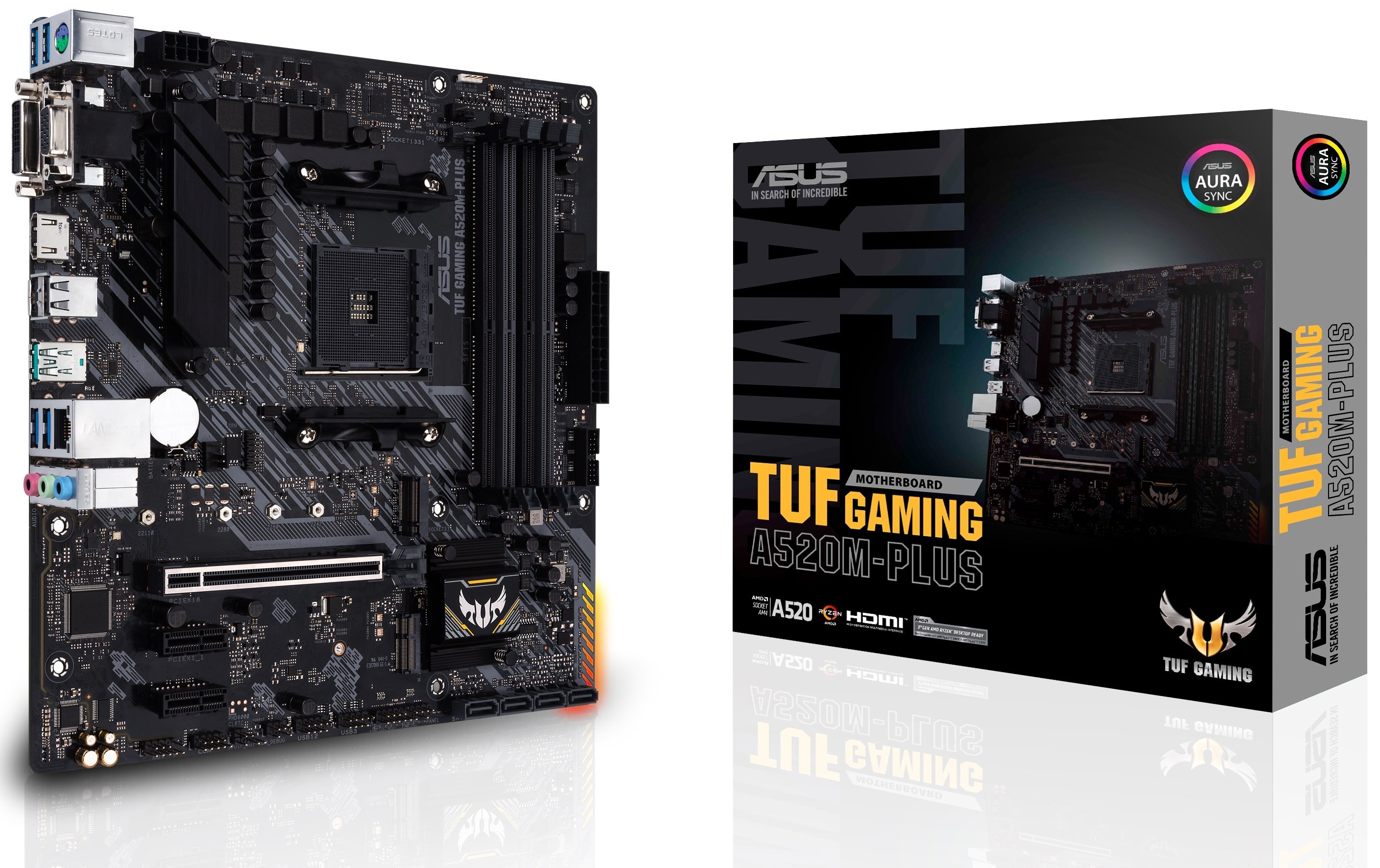 

Материнcкая плата ASUS TUFGAMINGA520M-PLUS