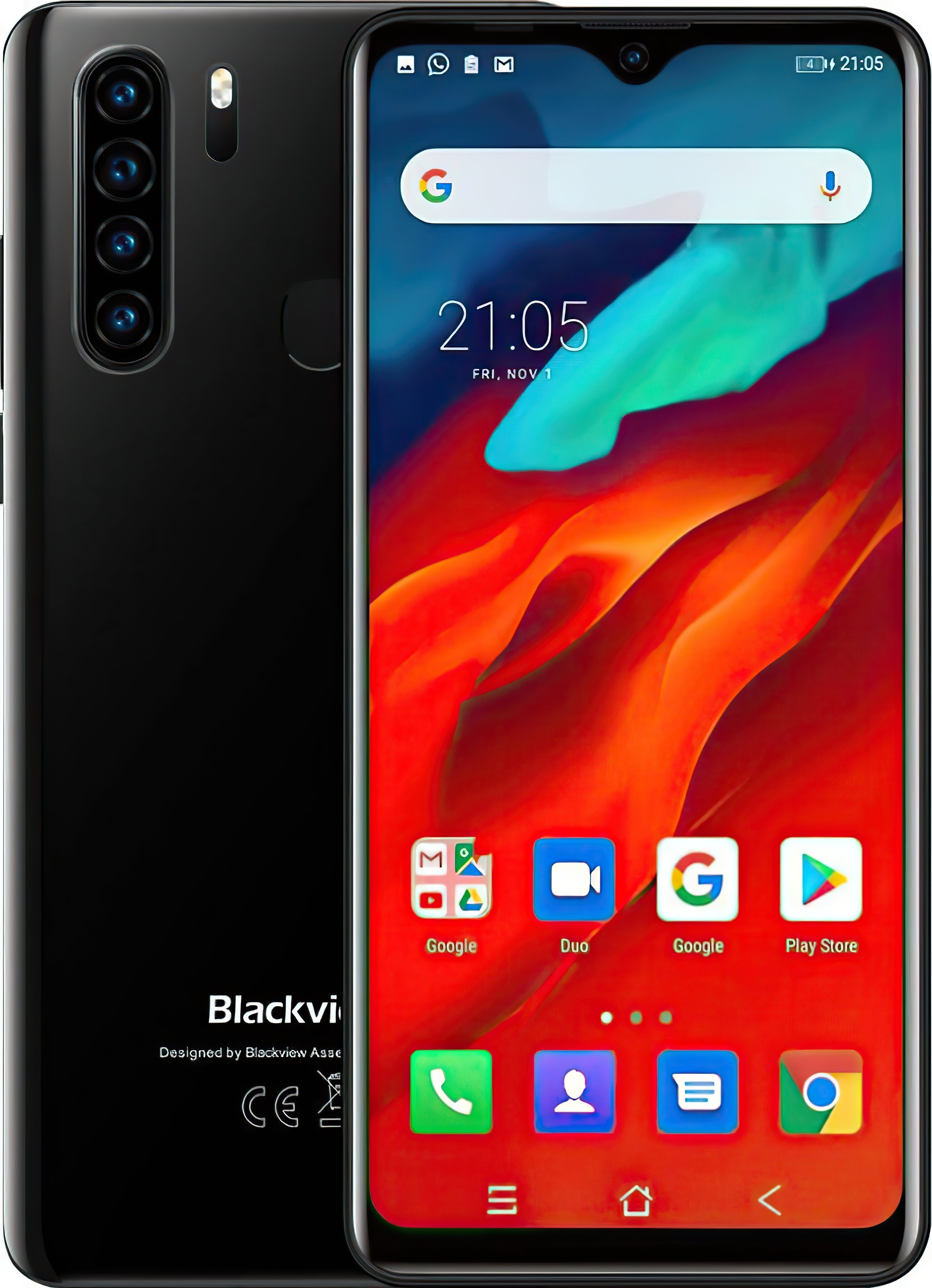  Смартфон Blackview A80 Pro 4/64GB DS Black OFFICIAL UA 