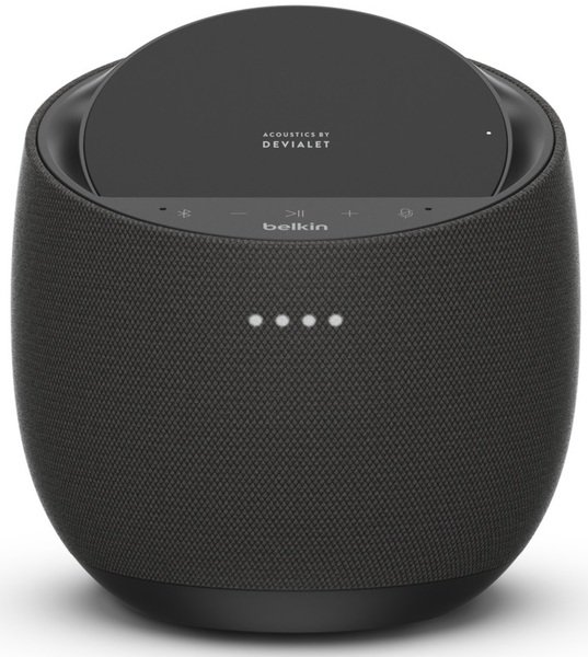 

Смарт спикер Belkin + беспроводная зарядка Devialet Soundform Elite, black