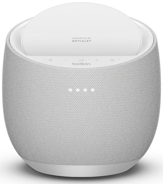 

Смарт спикер Belkin + беспроводная зарядка Devialet Soundform Elite, white