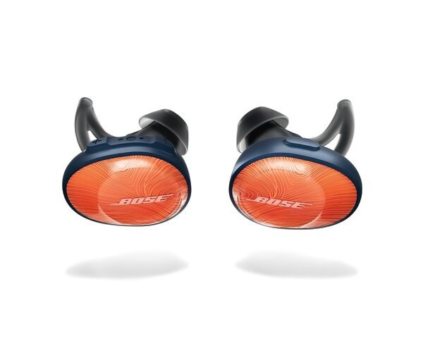 Акція на Наушники Bose SoundSport Free Wireless Headphones Orange / Blue від MOYO