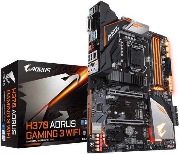

Материнская плата GIGABYTE H370 AORUS GAMING 3 WIFI