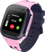 Детский GPS часы-телефон GOGPS ME K16 Розовый