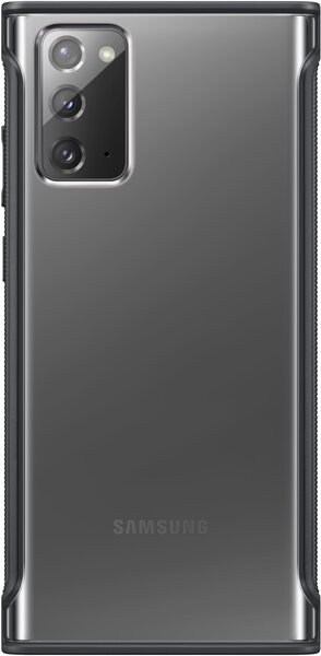 Акция на Чехол Samsung для Galaxy Note 20 Clear Protective Cover Black от MOYO