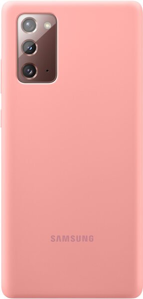 

Чехол Samsung для Galaxy Note 20 Silicone Cover Copper Brown