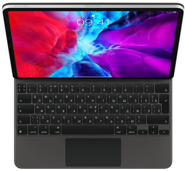 

Чехол-клавиатура Apple Magic Keyboard для iPad Pro 12.9" 2018/2020 (MXQU2RS) Russian