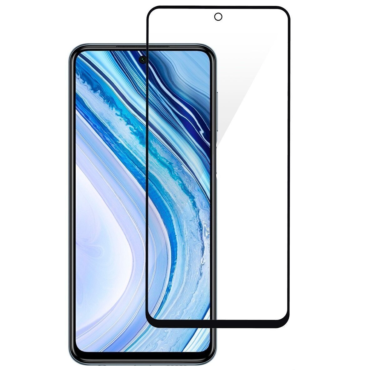 Захисне скло 2E для Xiaomi Redmi Note 9 Pro 2.5D FCFG Black border (2E-MI-N9P-SMFCFG-BB)фото1