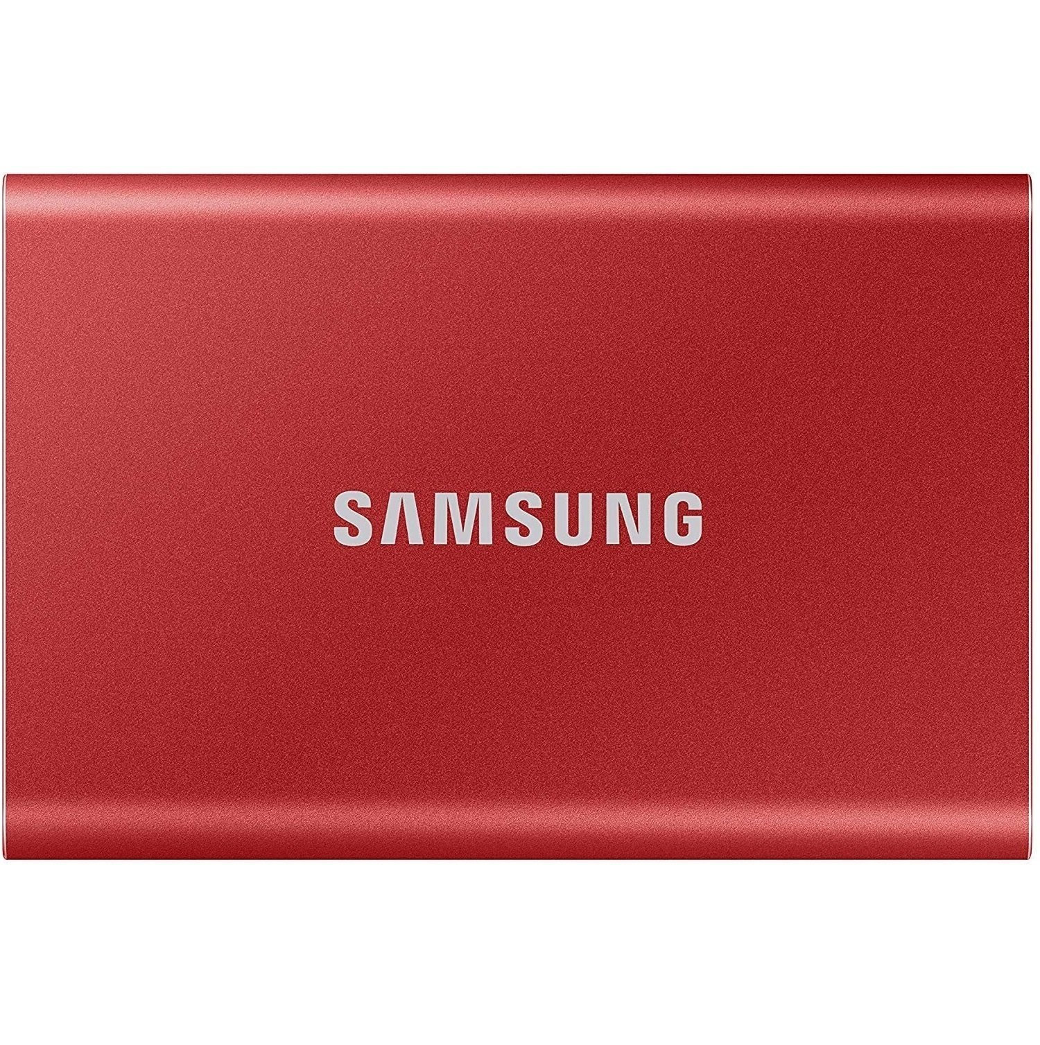

SSD накопитель SAMSUNG 1TB USB 3.2 Gen 2 T7 Red (MU-PC1T0R/WW)
