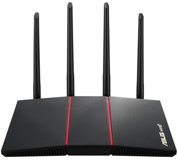 

Маршрутизатор ASUS RT-AX55 AX1800 4xGE LAN 1xGE WAN WiFi6 AIMESH MU-MIMO OFDMA