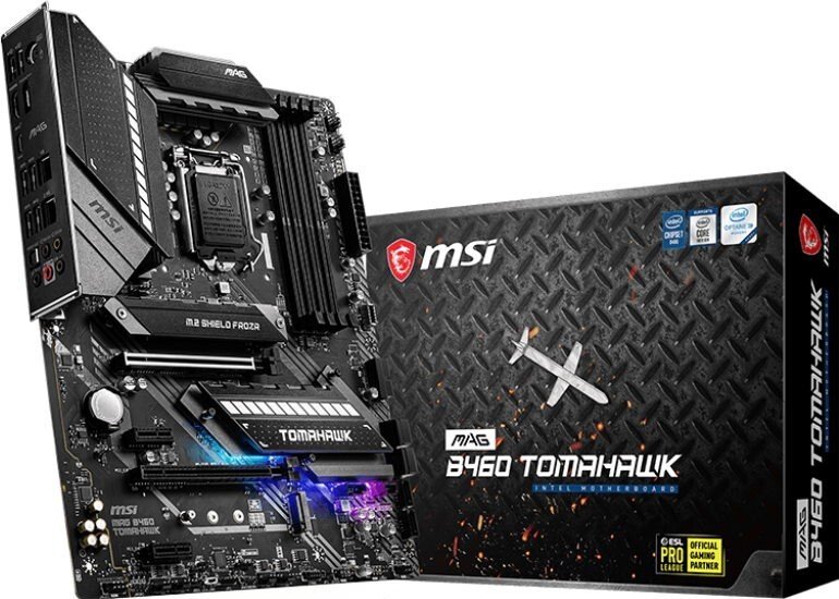 

Материнcкая плата MSI MAG_B460_TOMAHAWK s1200 B460 4xDDR4 M.2 HDMI-DP ATX
