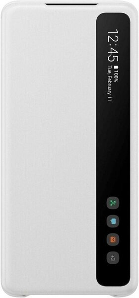 

Чехол Samsung для Galaxy S20 FE Smart Clear View Cover White (EF-ZG780CWEGRU)
