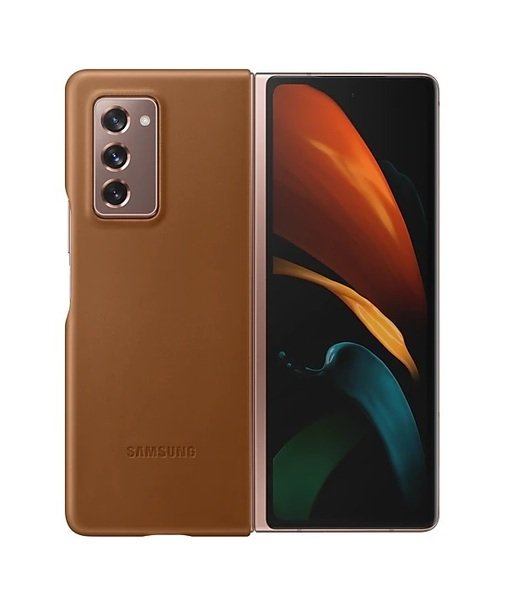 

Чехол Samsung для Galaxy Z Fold 2 Leather Cover Brown (EF-VF916LAEGRU)