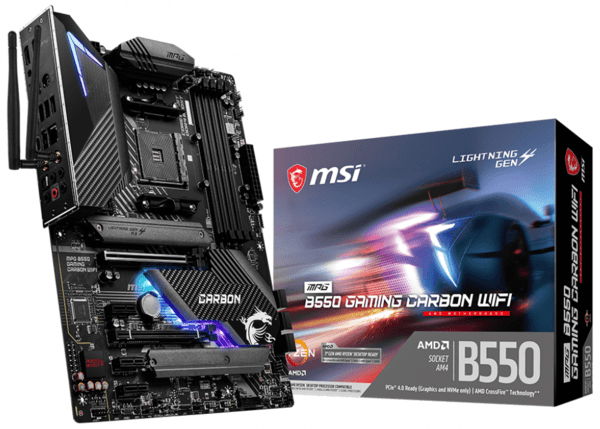 

Материнская плата MSI MPG B550 GAM CARBON WIFI