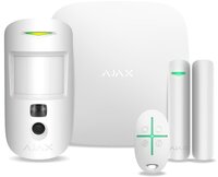 Комплект охранной сигнализации Ajax StarterKit Cam Plus белый