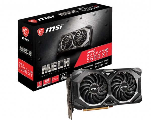 

Видеокарта MSI Radeon RX 5600 XT 6GB DDR6 MECH (RX_5600_XT_MECH)