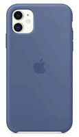 Чехол Apple для iPhone 11 Silicone Case Linen Blue (ZKMY1A2ZMA)