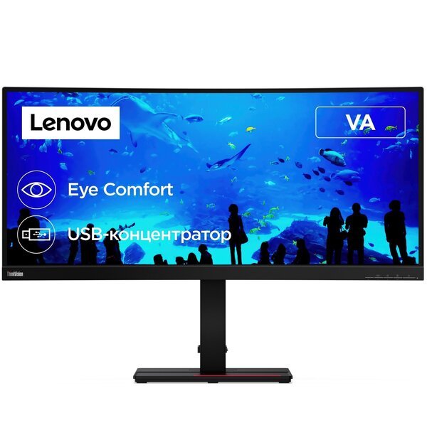 

Монитор 34" Lenovo ThinkVision T34w-20 (61F3GAT1UA)