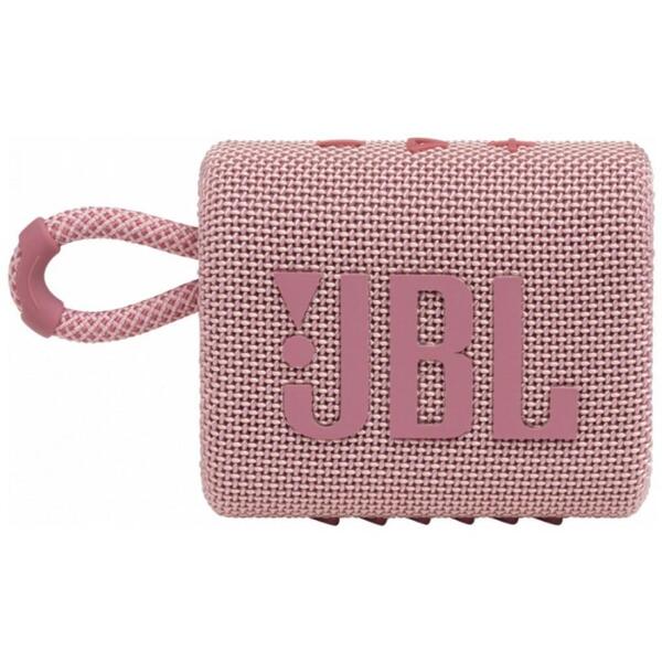 

Портативная акустика JBL GO 3 Pink (JBLGO3PINK)