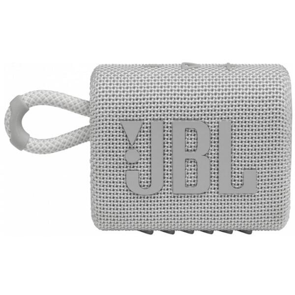 

Портативная акустика JBL GO 3 White (JBLGO3WHT)