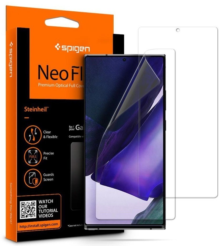 Акция на Защитная пленка Spigen для Galaxy Note 20 Ultra Neo Flex HD (2 pack) от MOYO