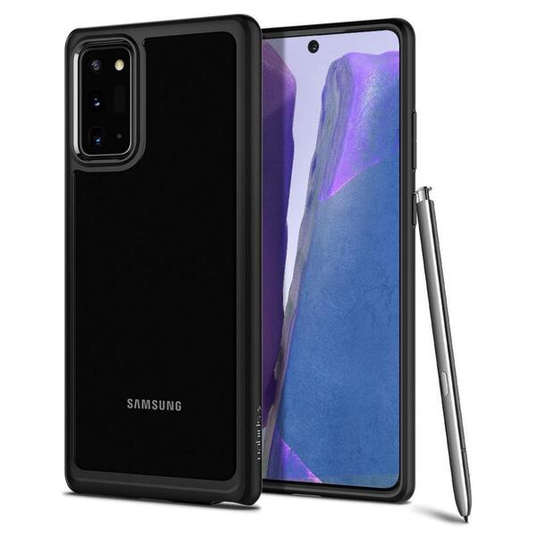 

Чехол Spigen для Galaxy Note 20 Hybrid Matte Black