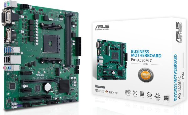 

Материнcкая плата ASUS PRO A520M-C/CSM