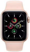  Смарт-годинник Apple Watch SE GPS 40mm Gold Aluminium Case with Pink Sand Sport Band Regular 