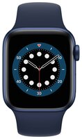  Смарт-годинник Apple Watch Series 6 GPS 40mm Blue Aluminium Case with Deep Navy Sport Band Regular 