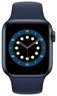 Смарт-часы Apple Watch Series 6 GPS 40mm Blue Aluminium Case with Deep Navy Sport Band Regular фото