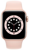  Смарт-годинник Apple Watch Series 6 GPS 40mm Gold Aluminium Case with Pink Sand Sport Band Regular 