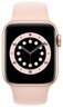 Смарт-годинник Apple Watch Series 6 GPS 40mm Gold Aluminium Case with Pink Sand Sport Band Regular фото
