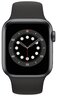 Смарт-годинник Apple Watch Series 6 GPS 40mm Space Gray Aluminium Case with Black Sport Band Regular фото