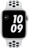  Смарт-годинник Apple Watch Nike Series 6 GPS 44mm Silver Aluminium Case with Pure Platinum/Black Nike Sport Band Regular 