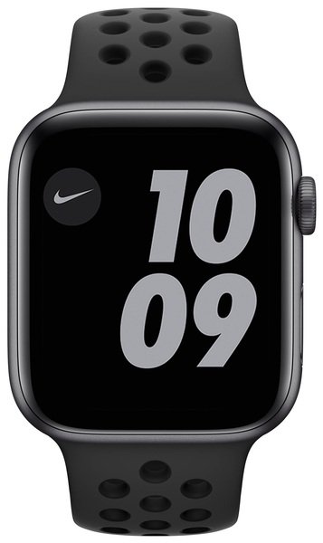 

Смарт-часы Apple Watch Nike Series 6 GPS 44mm Space Gray Aluminium Case with Anthracite/Black Nike Sport Band Regular