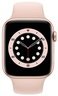 Смарт-годинник Apple Watch Series 6 GPS 44mm Gold Aluminium Case with Pink Sand Sport Band Regular фото