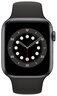 Смарт-годинник Apple Watch Series 6 GPS 44mm Space Gray Aluminium Case with Black Sport Band Regular фото