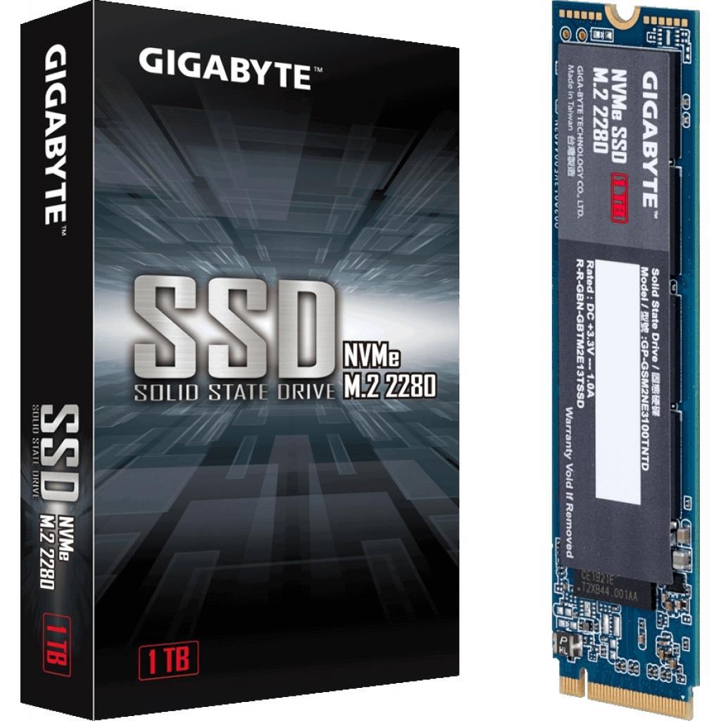 

SSD накопитель GIGABYTE M.2 1TB NVMe PCIe 3.0 4x 2280 (GP-GSM2NE3100TNTD)