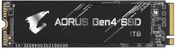 

SSD накопитель GIGABYTE AORUS M.2 1TB NVMe PCIe 4.0 4x 2280 (GP-AG41TB)