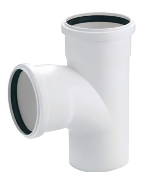 

Тройник канализационный Rehau Raupiano Plus, 50-50-45 °
