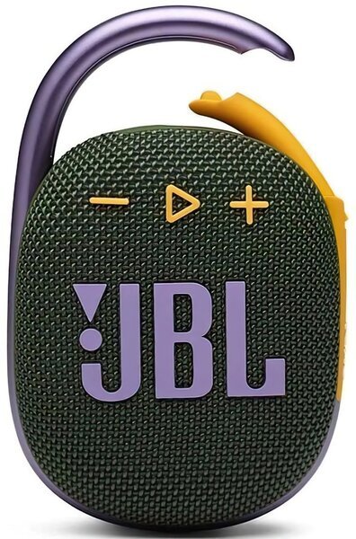 Акція на Портативная акустика JBL Clip 4 Green (JBLCLIP4GRN) від MOYO