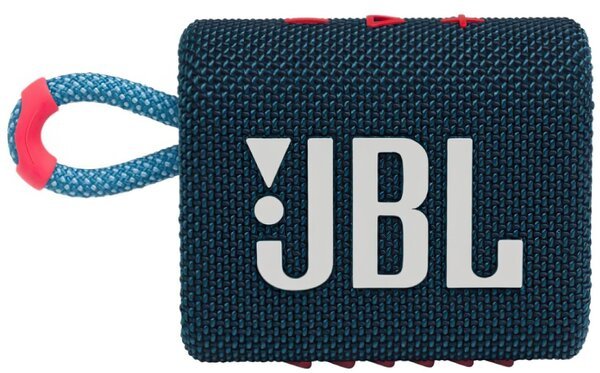 

Портативная акустика JBL GO 3 Blue Pink (JBLGO3BLUP)