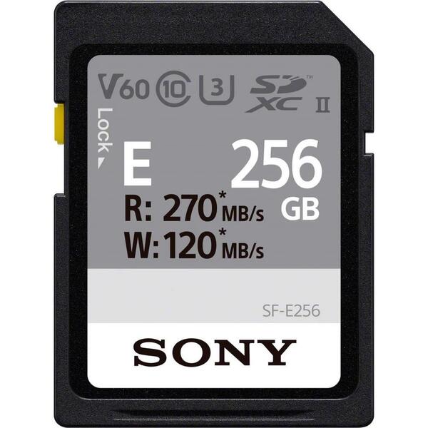 Акція на Карта памяти Sony 256GB SDXC C10 UHS-II U3 V60 R270/W120MB/s Entry від MOYO