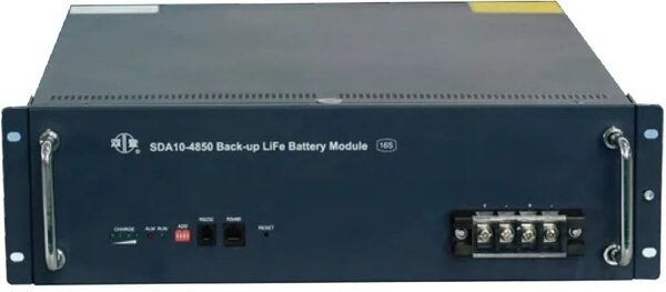 

Аккумуляторная батарея SHOTO SDA10 48V/50Ah LiFePo4, IP65, ETR (SDA10-4850-16S-IP65)