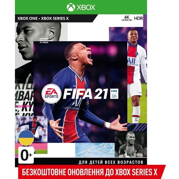 Акция на Игра FIFA 21 (Xbox One, Русская версия) от MOYO